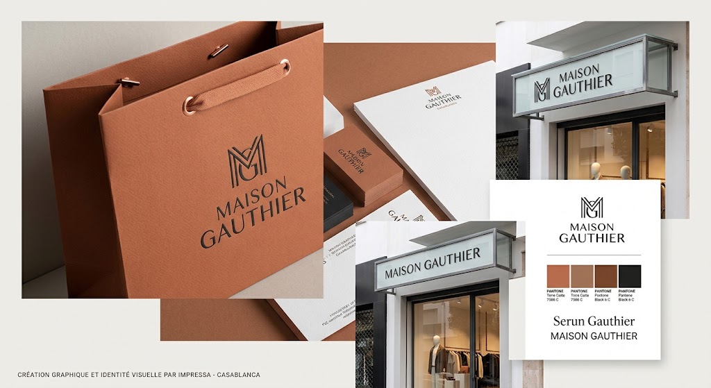 Identité Visuelle Retail à Casablanca : Étude de Cas | Impressa